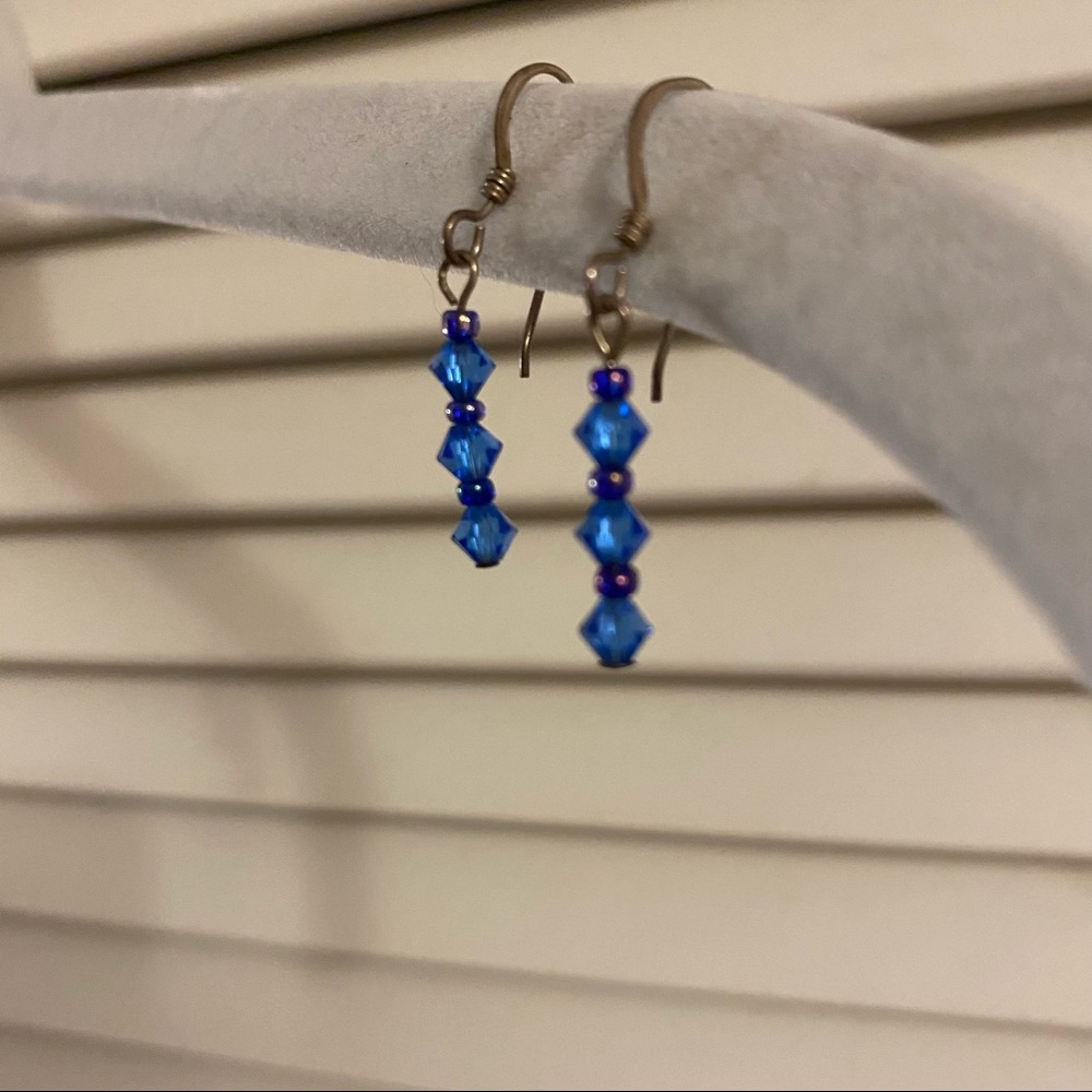 Swarovski Crystal Drop Earrings - Picture 3 of 6